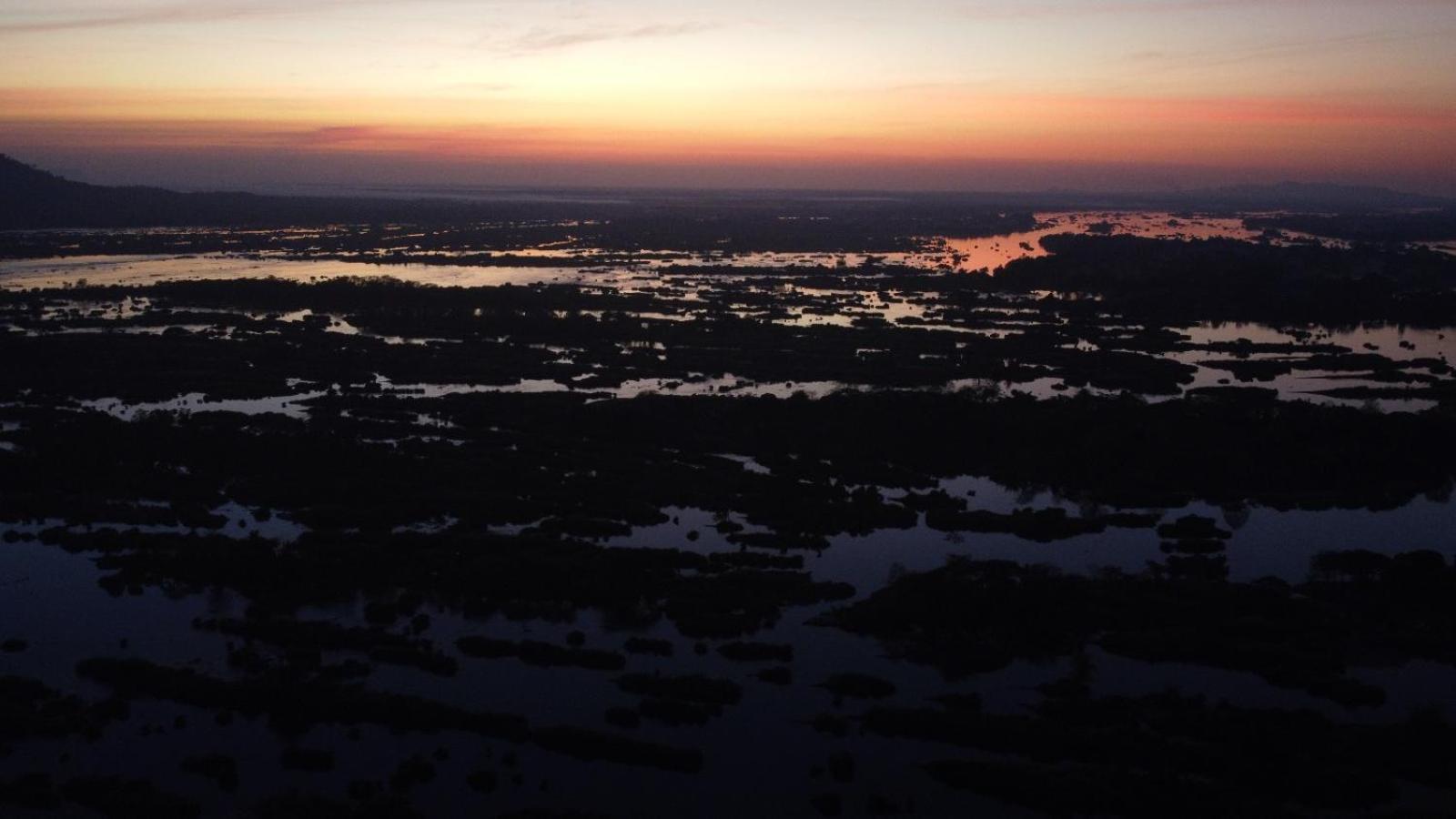 Sompong Sunset View Guest House Ban Dondét エクステリア 写真